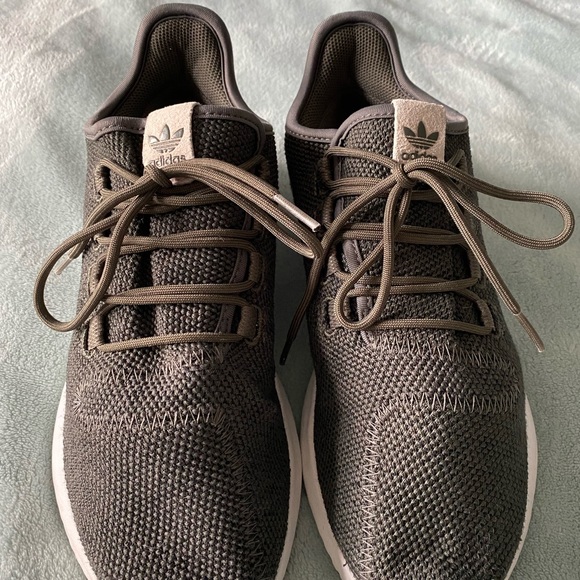 Adidas Olive Green/Pink Runners - Picture 2 of 4